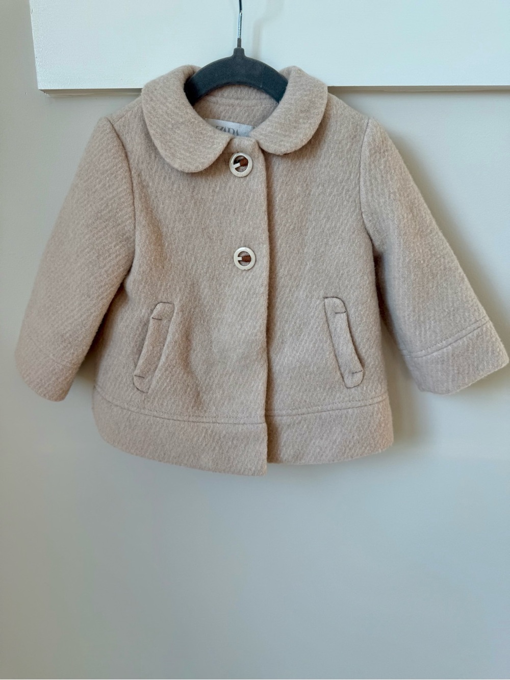 Zara 9-12 months Baby Girl Coat